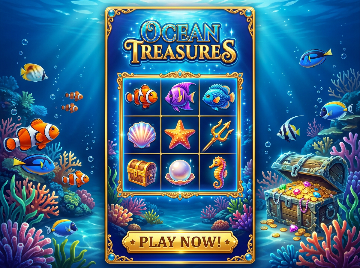 Ocean Treasures – underwater puzzle game