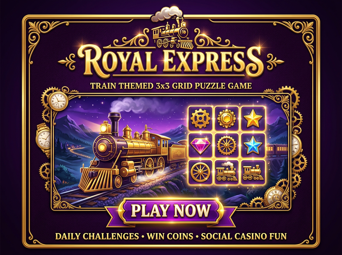 Royal Express – train themed puzzle game